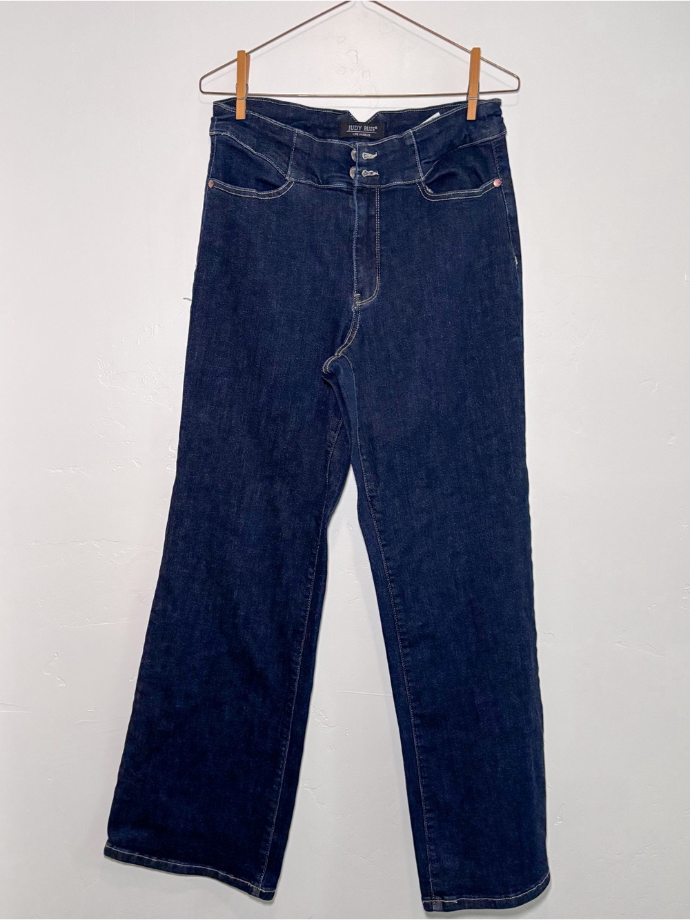Judy Blue Dark Blue Wide Leg Jeans
Size 30 (11) - Picture 4 of 8